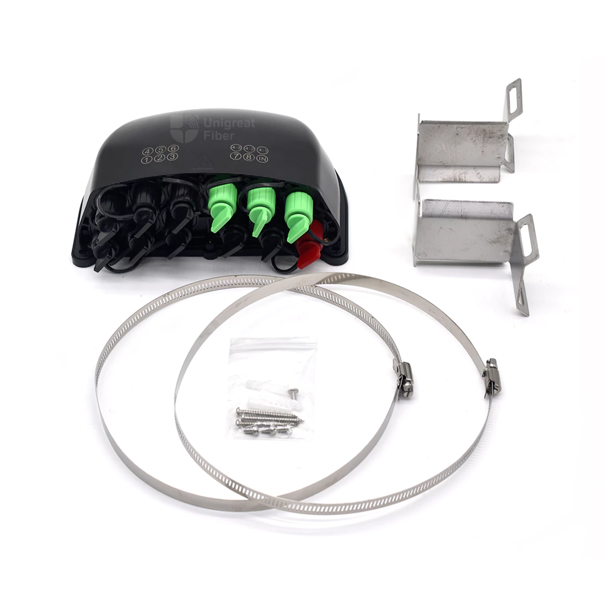 Pole-Mounted-FTTH-12-Cores-Fiber-Optic-CTO-FAT-Box